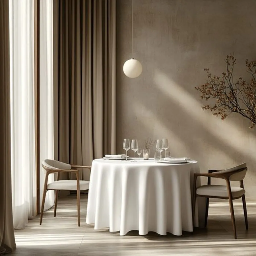 Obrus LIBRE TEXTIL w restauracji